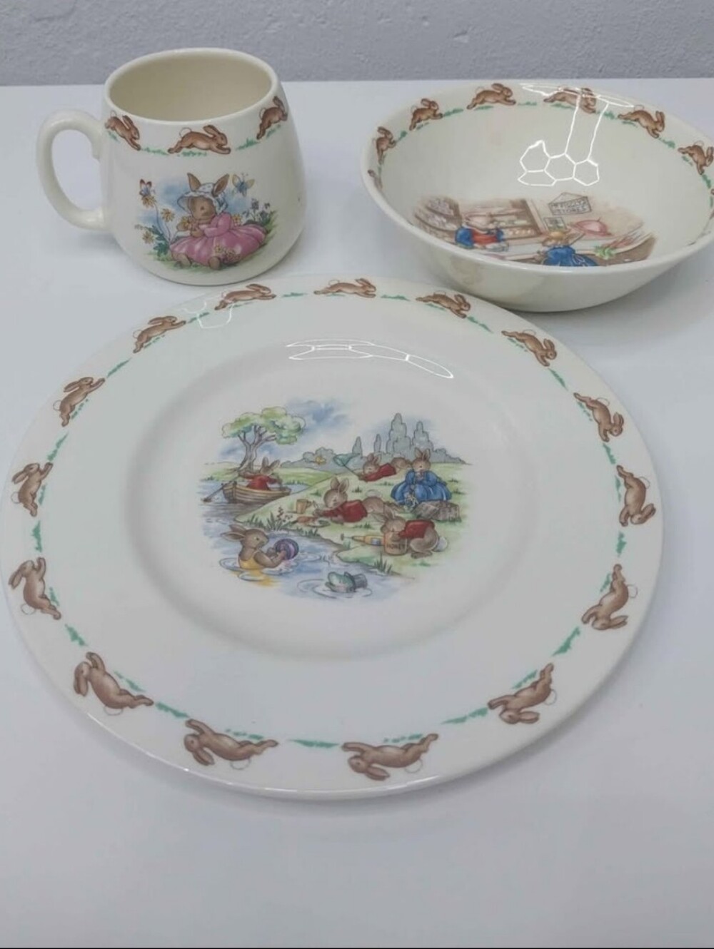 Royal Doulton Bunnykins Tea Set